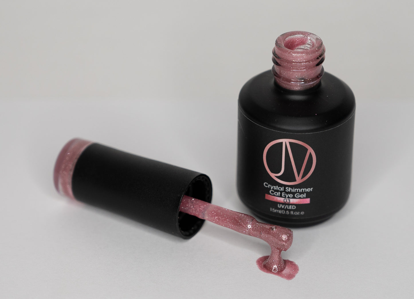 Gel Efecto Ojo de Gato Brillo Cristal #03 - Crepúsculo Rosado