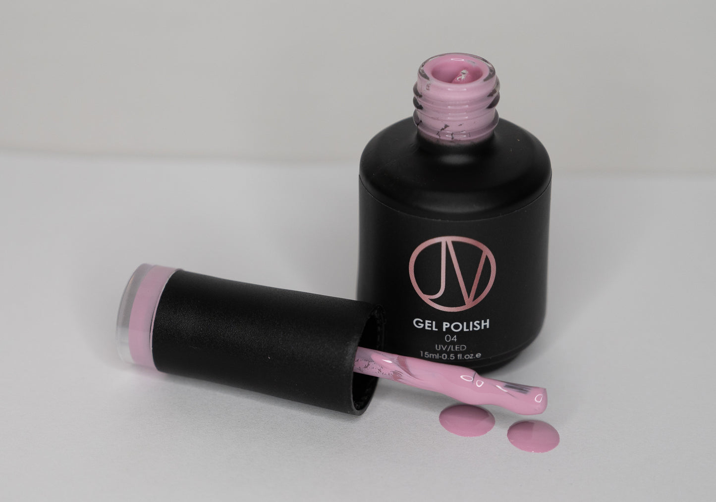 Esmalte en gel #04 - Rosa grisáceo