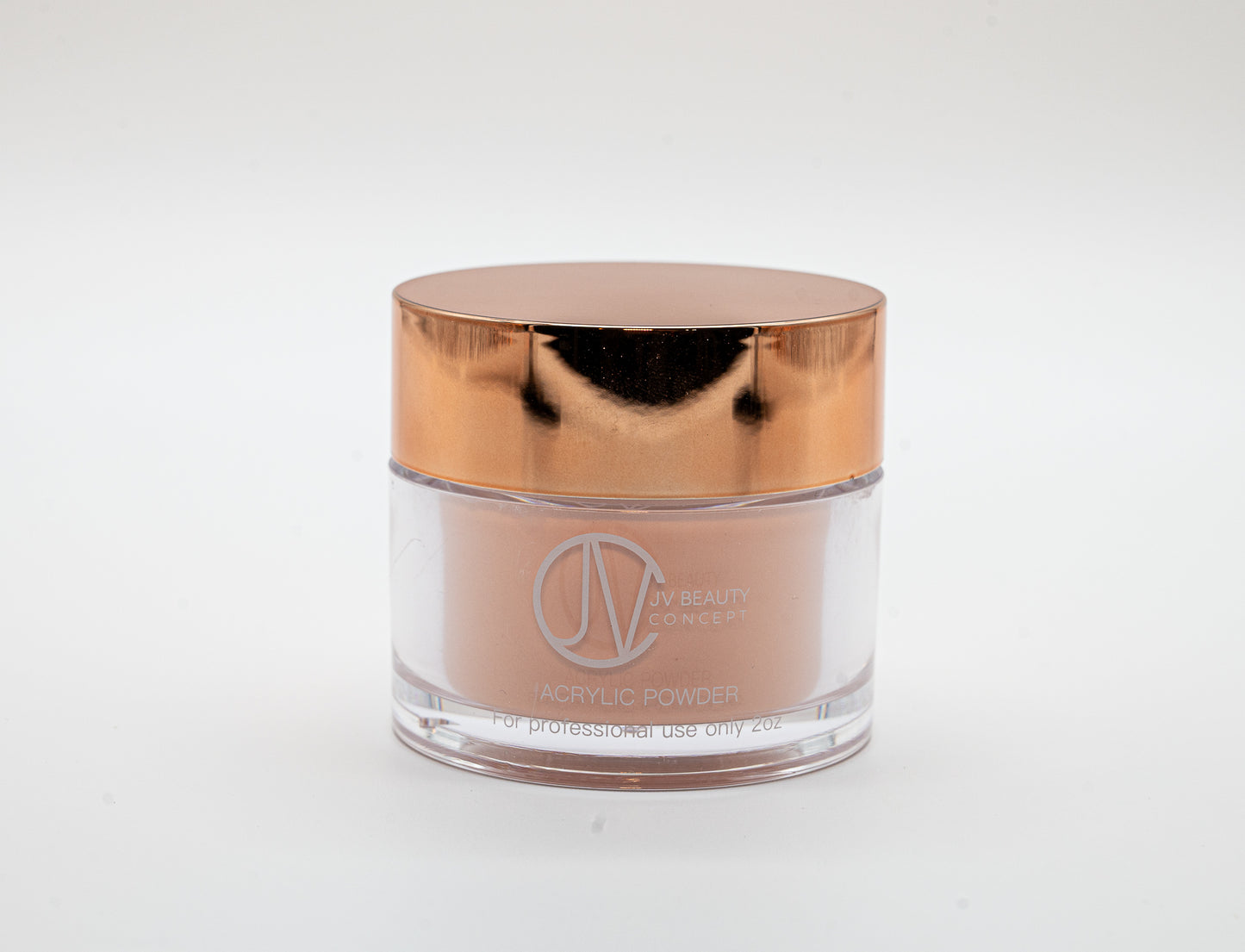 Acrylic Cover Powder Amour - Professional Peachy Nude Nail Powder for Natural Finish