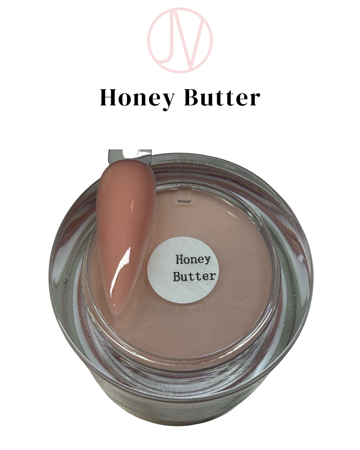 Honey Butter Acrylic Powder for a flawless, elegant manicure with caramel and golden beige tones.