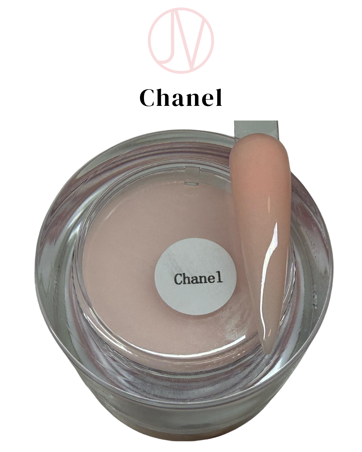 Premium Chanel Acrylic Cover Powder for a smooth, self-leveling application.