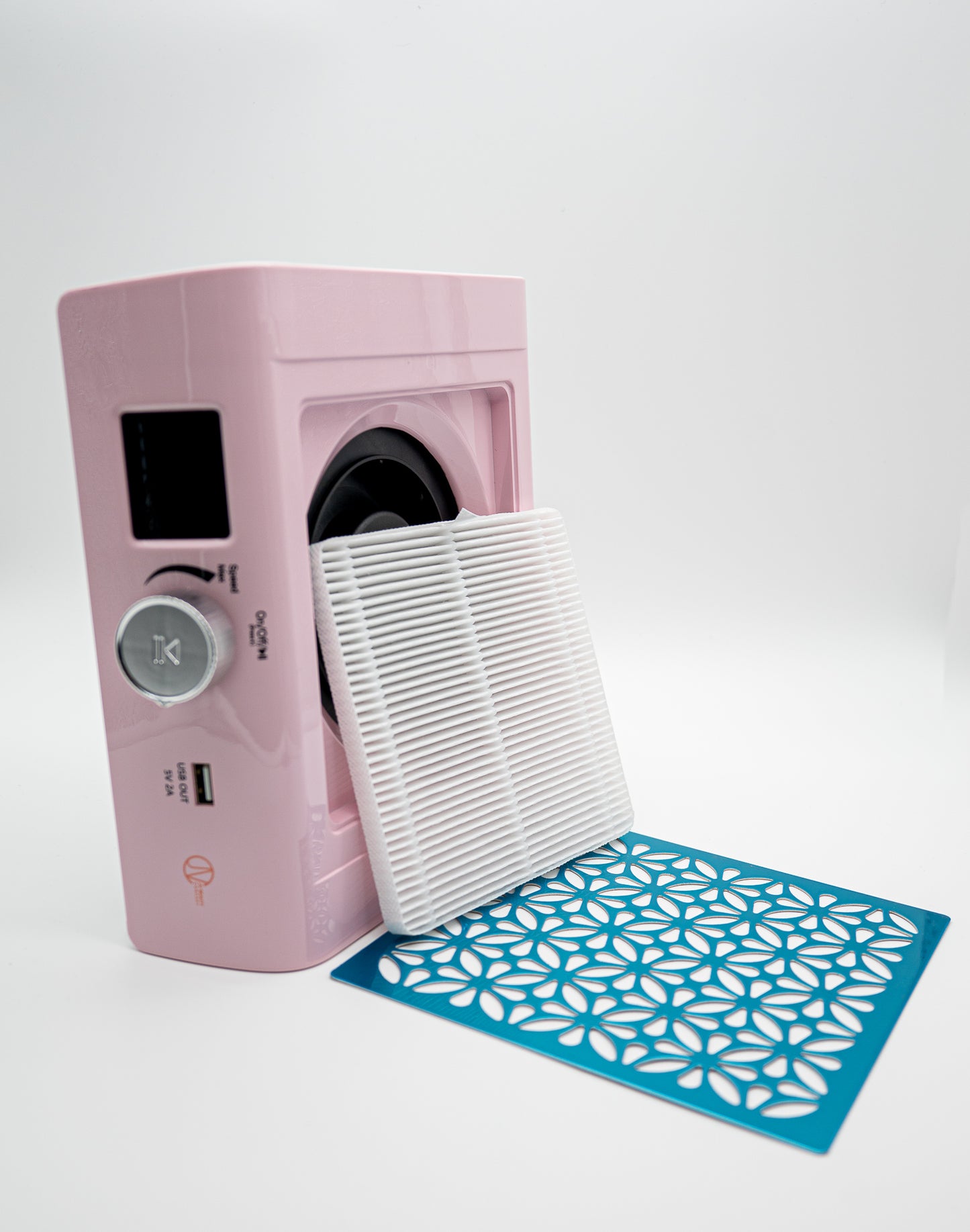 Colector de Polvo Portátil Recargable e Inalámbrico | Rosa