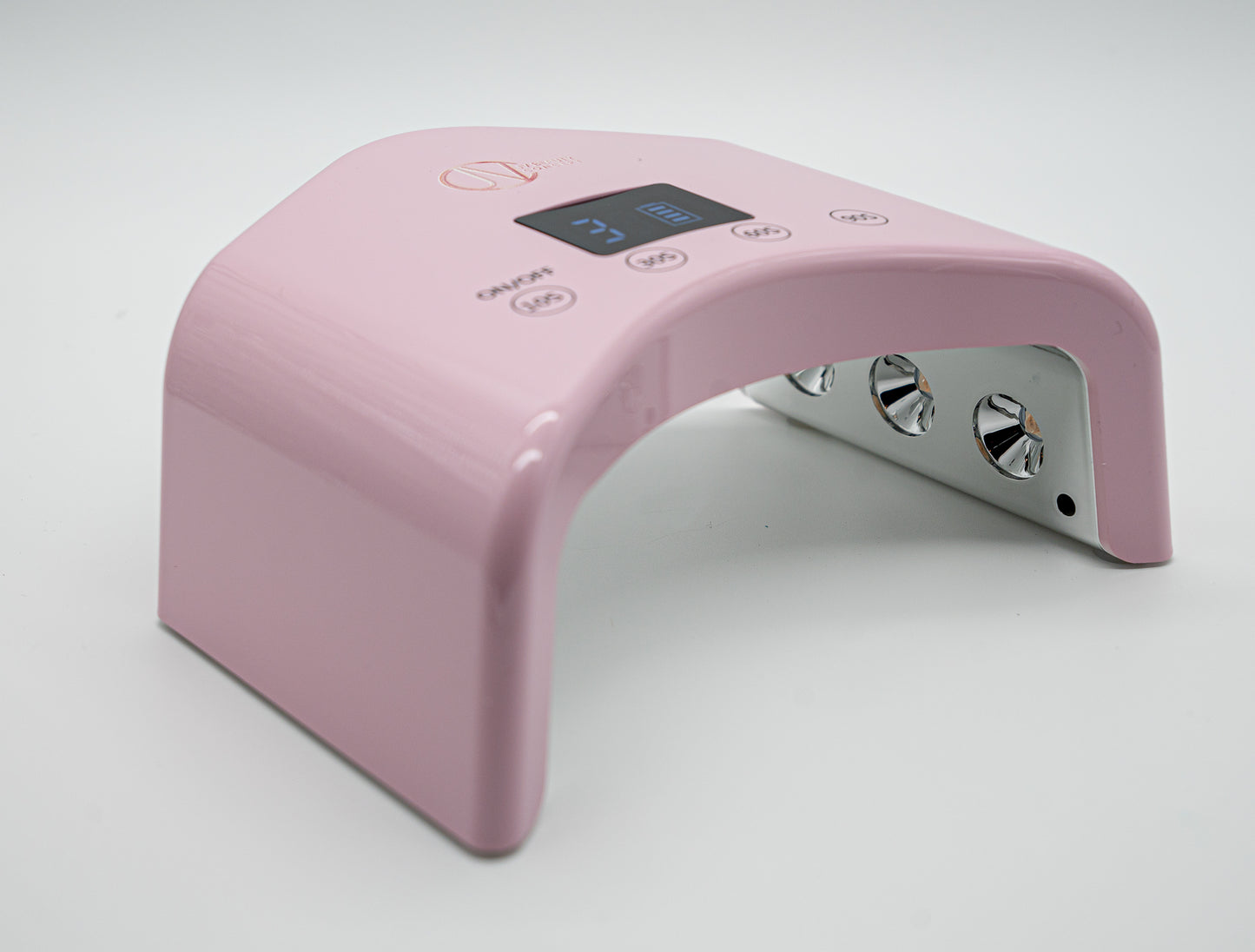 Lámpara Portátil de Uñas LED/UV de 48W | Rosa