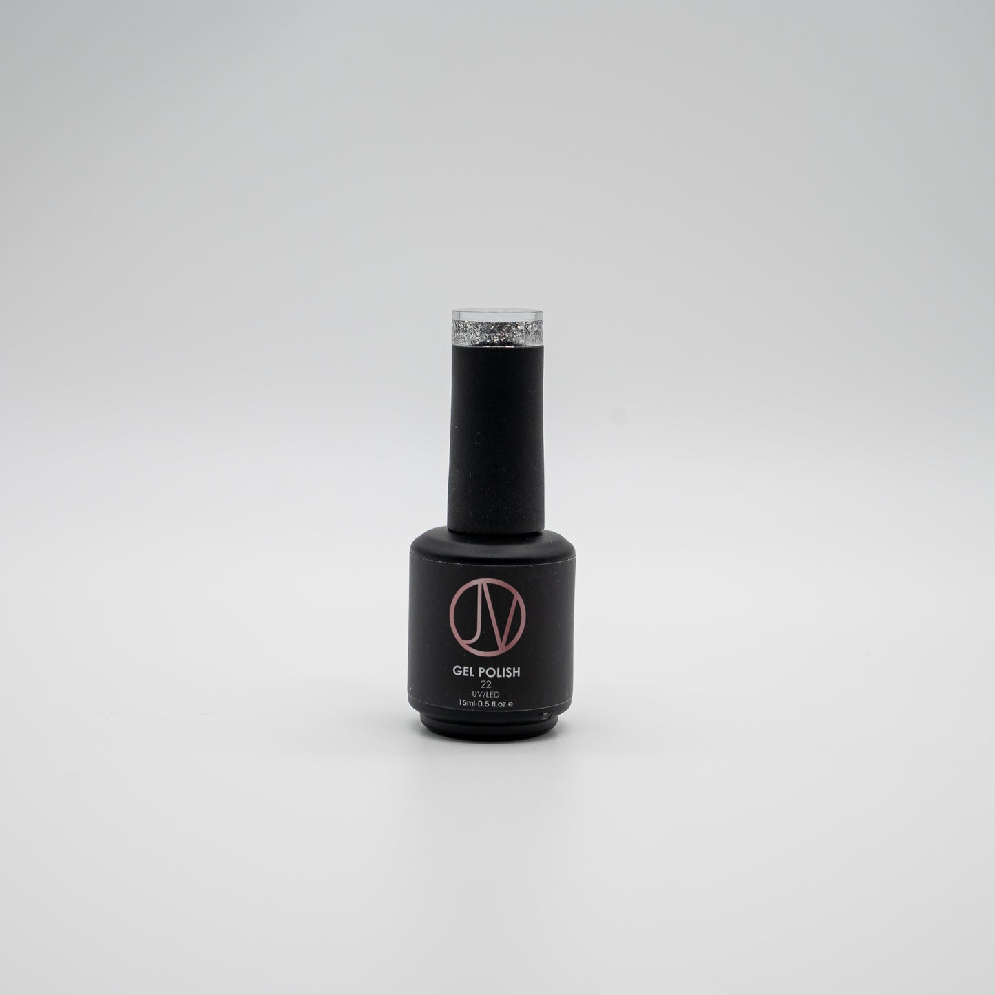Esmalte en gel #22 - Brillo Plateado