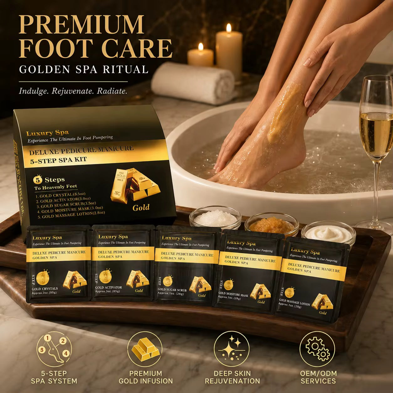 Gold Spa Kit