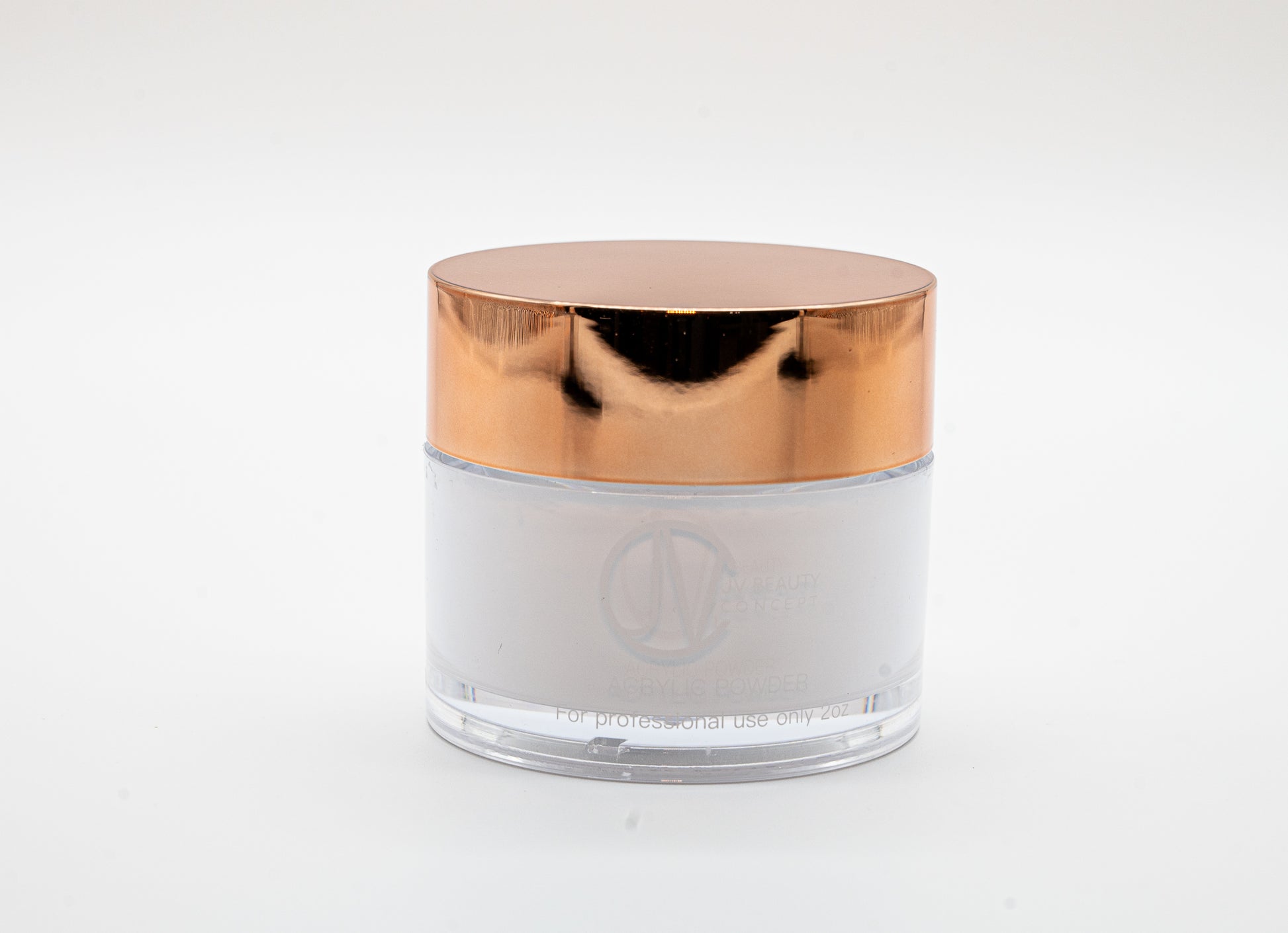 Milky White Acrylic Cover Powder – Perfect for French manicures and natural nail overlays.