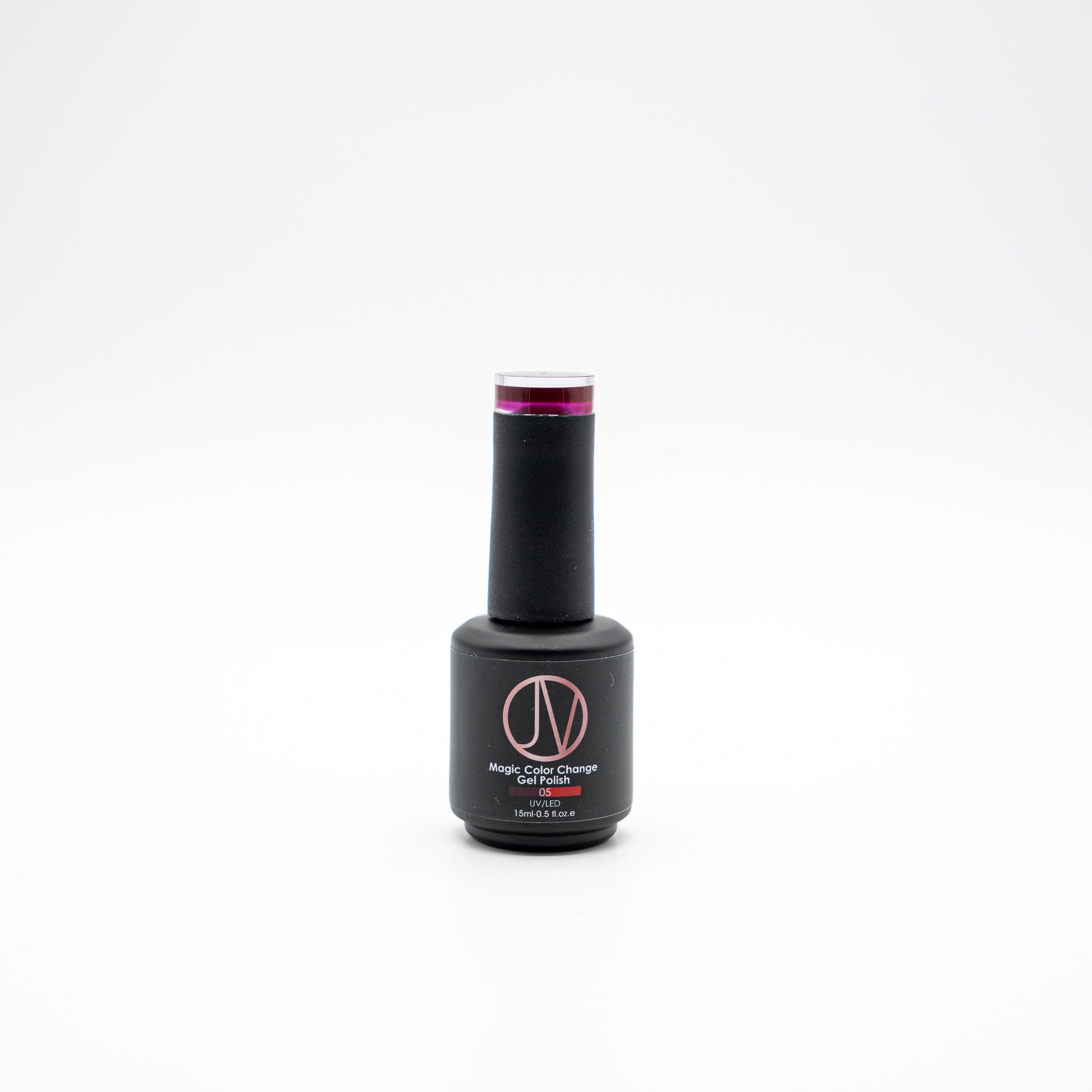 Mystic Merlot Magic Color Change Gel Polish – deep burgundy to rich wine red thermal nail polish with a glossy, high-pigment finish.