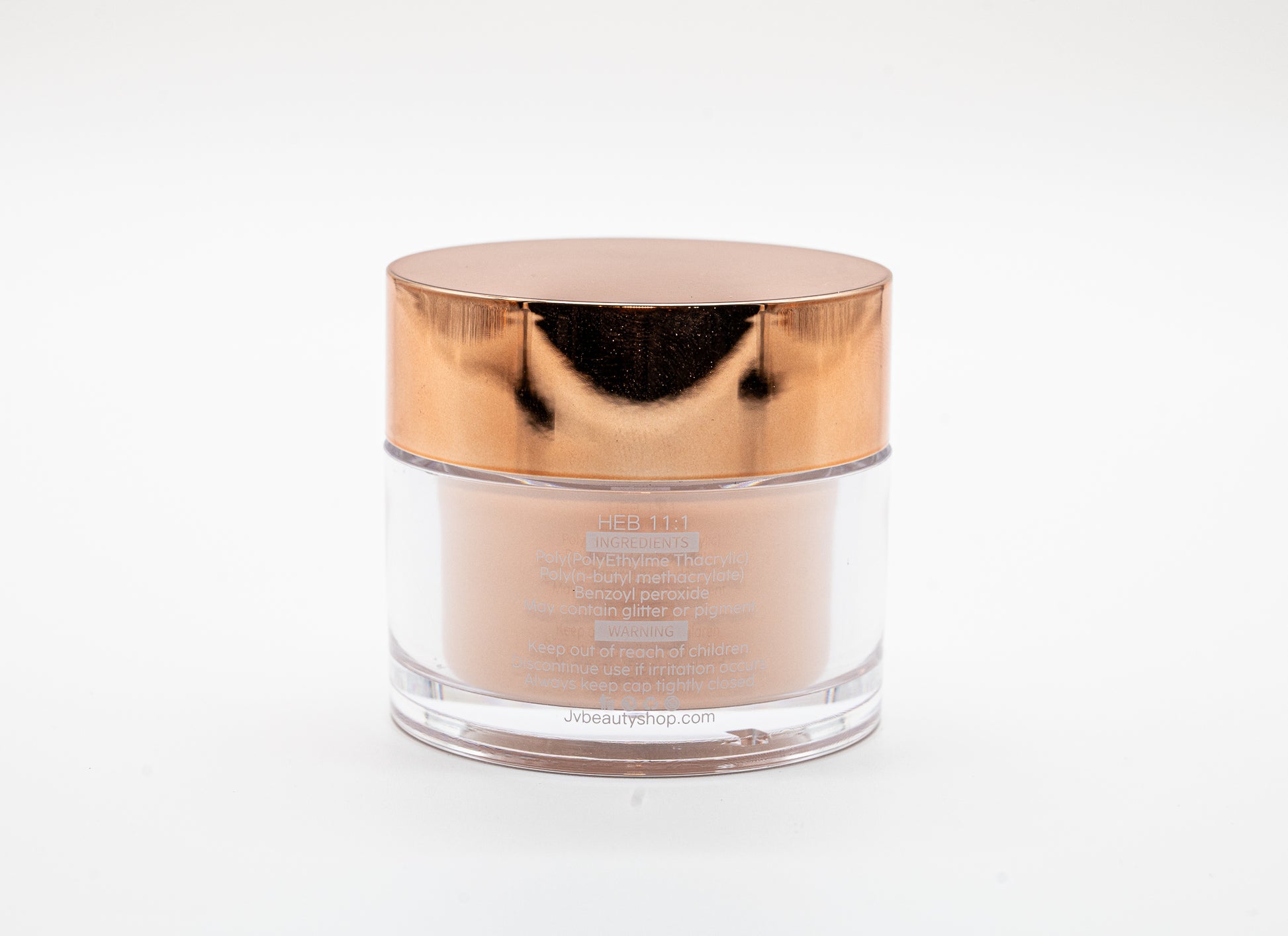 Professional Acrylic Powder - Amour Shade for Elegant Nail Enhancements