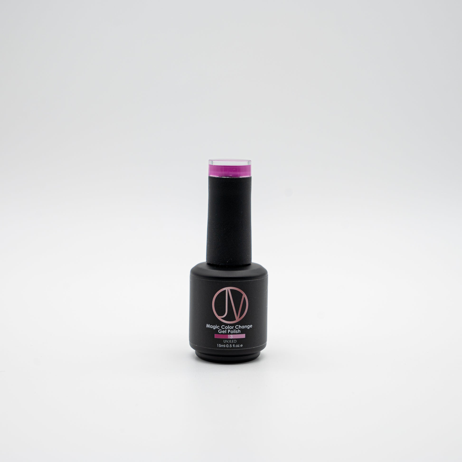 Royal Mirage Magic Color Change Gel Polish – shifts from deep regal purple to soft mauve with heat. High-pigment, UV-cured, long-lasting salon-quality gel.