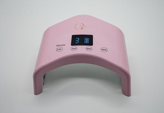 Portable 48W Mini LED/UV Nail Lamp | Pink