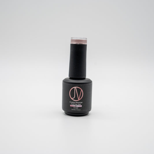 Crystal Shimmer Cat Eye Gel #01 - Mocha Stardust
